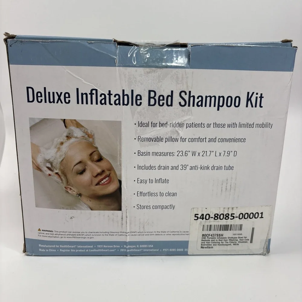 Deluxe Inflatable Bed Shampoo Kit‎ Open Box